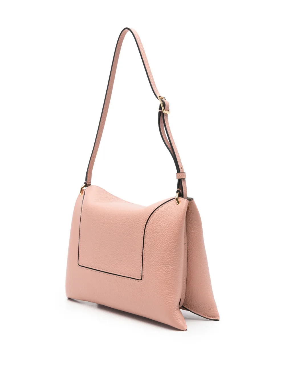 Wandler Penelope Slouch schoudertas met logodetail Roze