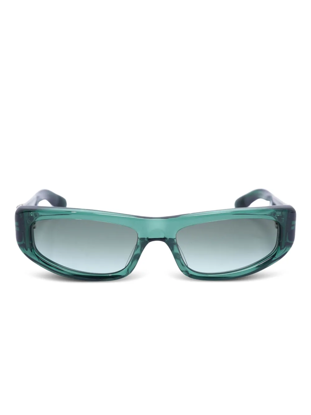 Chrome Hearts Roller embellished sunglasses | Green | Image 1