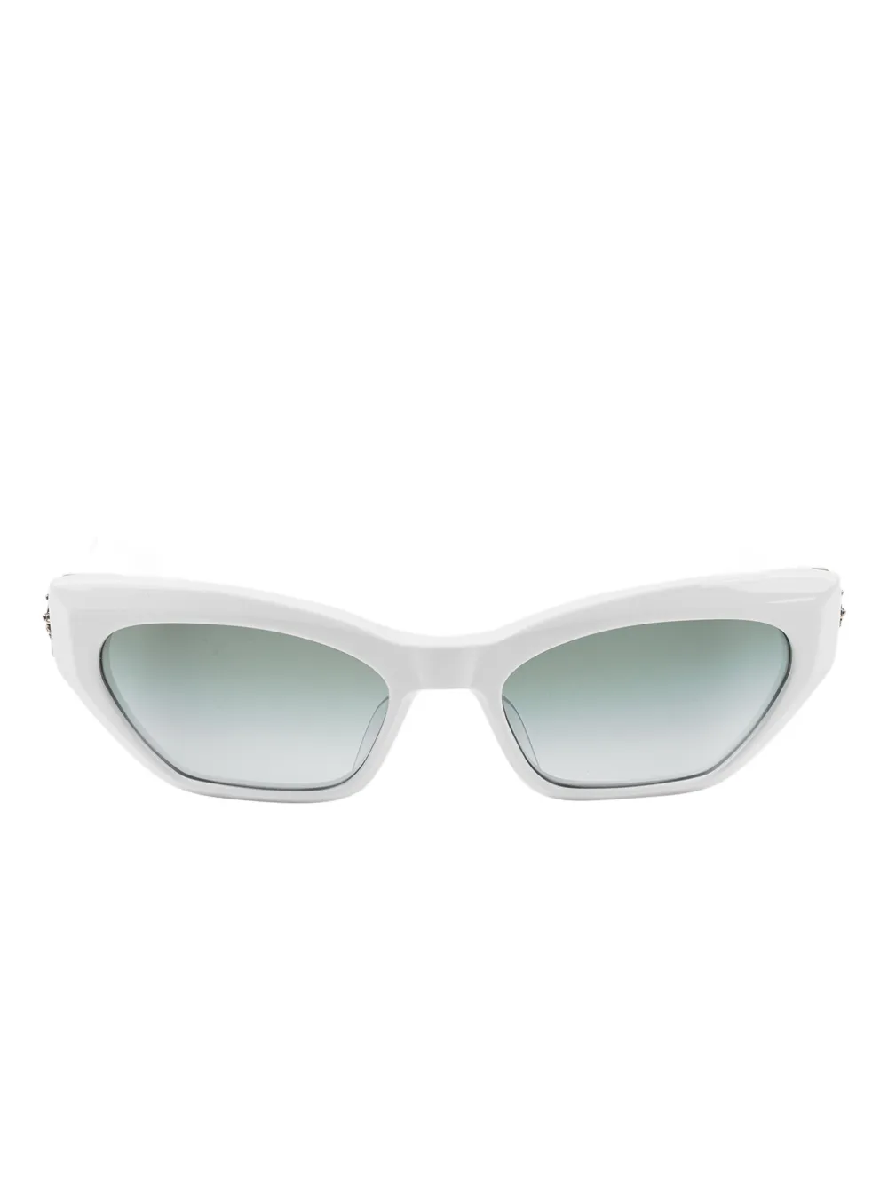 Chrome Hearts Hallla Baluuuu Cat-eye Sunglasses In White