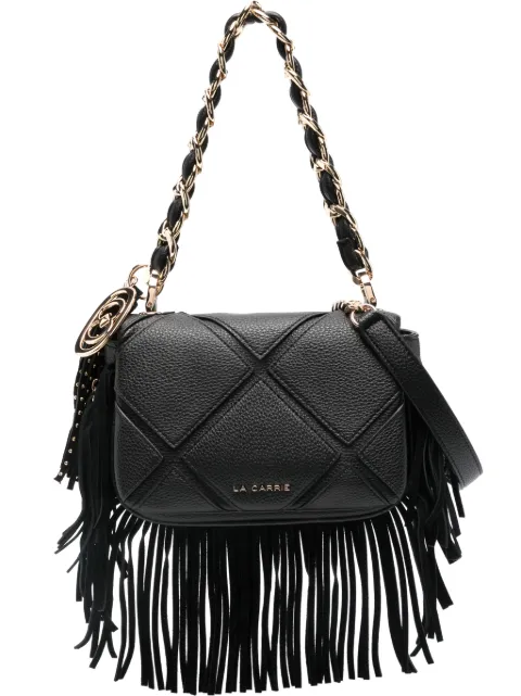 La Carrie Isabel fringed mini bag