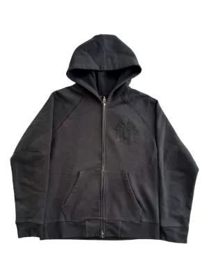 Chrome Hearts ジップアップ パーカー | ブラック | FARFETCH JP