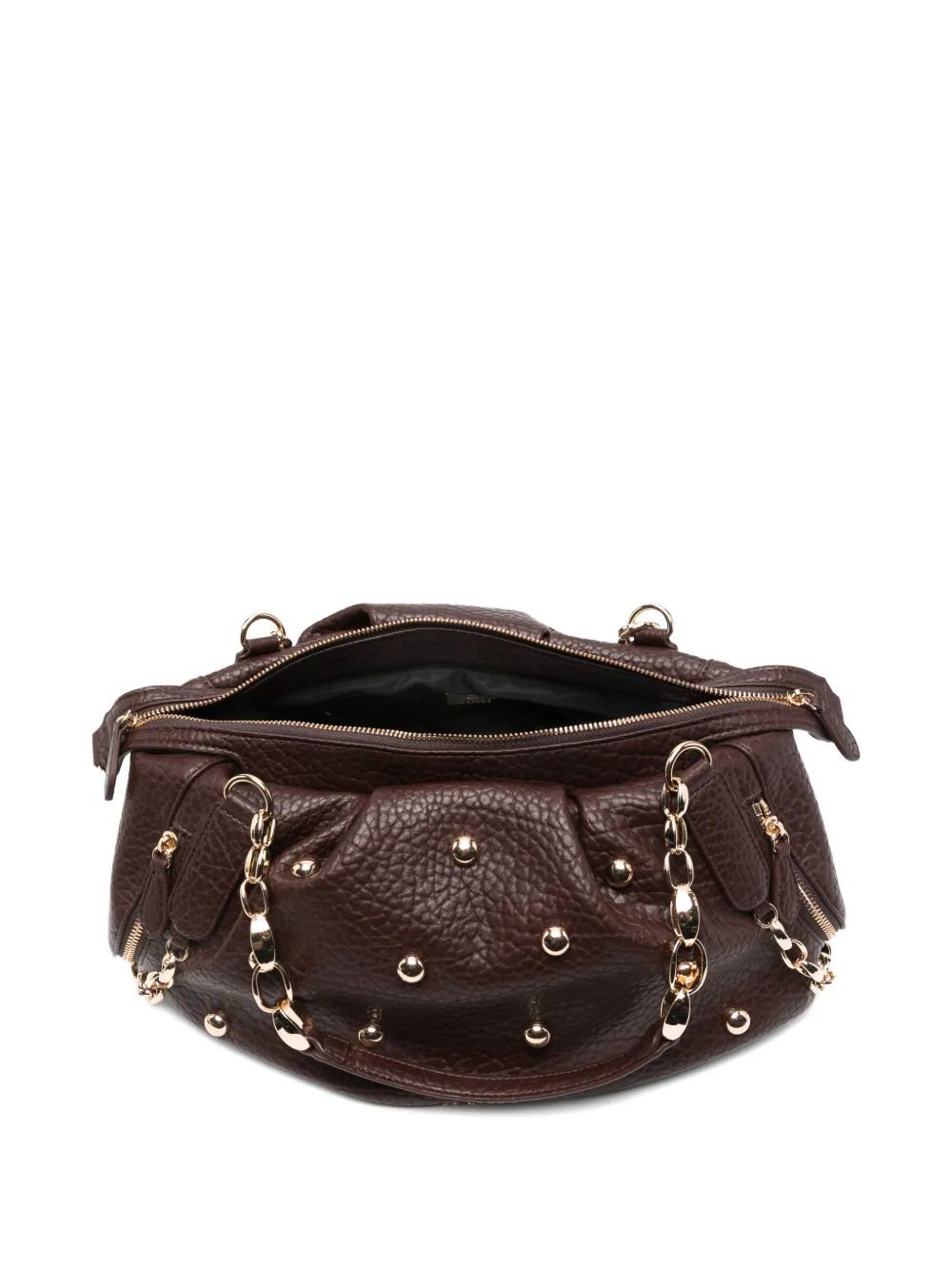 La Carrie Medium Studded Chain-strap Shoulder Bag In Multi