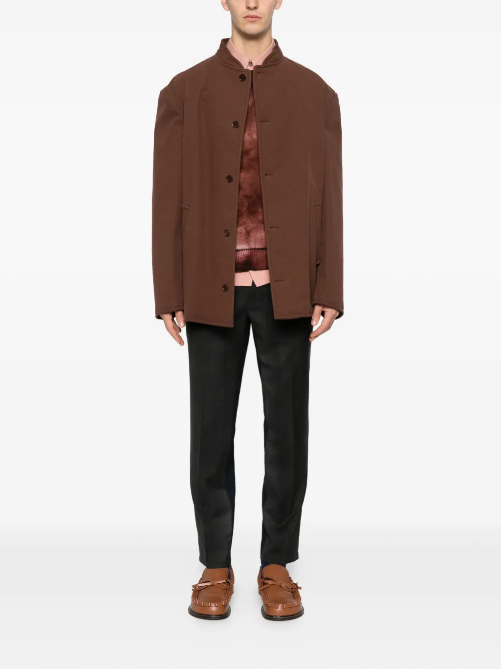 Romeo Gigli Pre-Owned chamarra con botones 1990 | Image 2