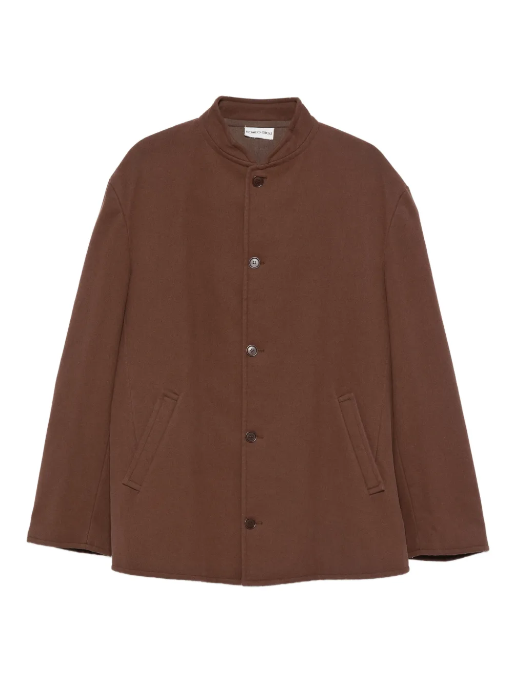 Romeo Gigli Pre-Owned chamarra con botones 1990 | marrón | Image 1