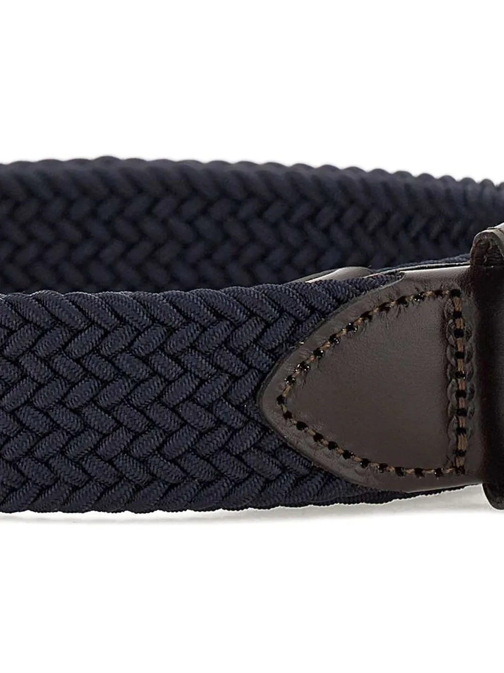 Athison Braided Pin-buckle Belt In Blue