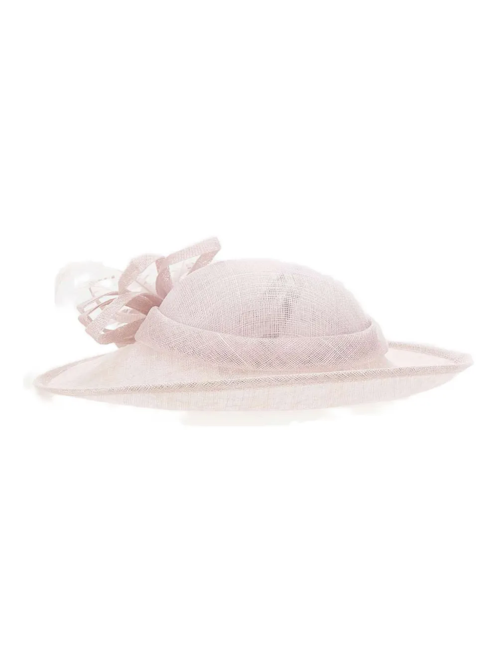 Mb Accessories feather-brim hat - Rosa