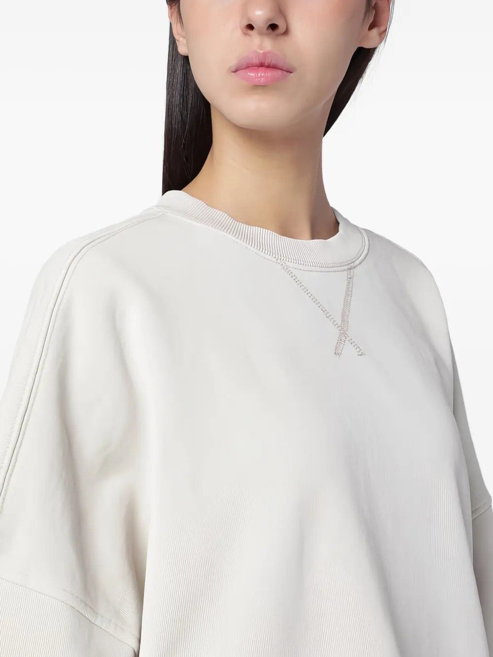 ENTIRE STUDIOS Sweater met ronde hals Beige