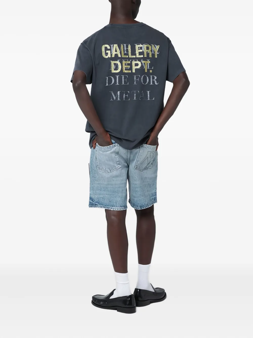 GALLERY DEPT. T-shirt met grafische print Zwart