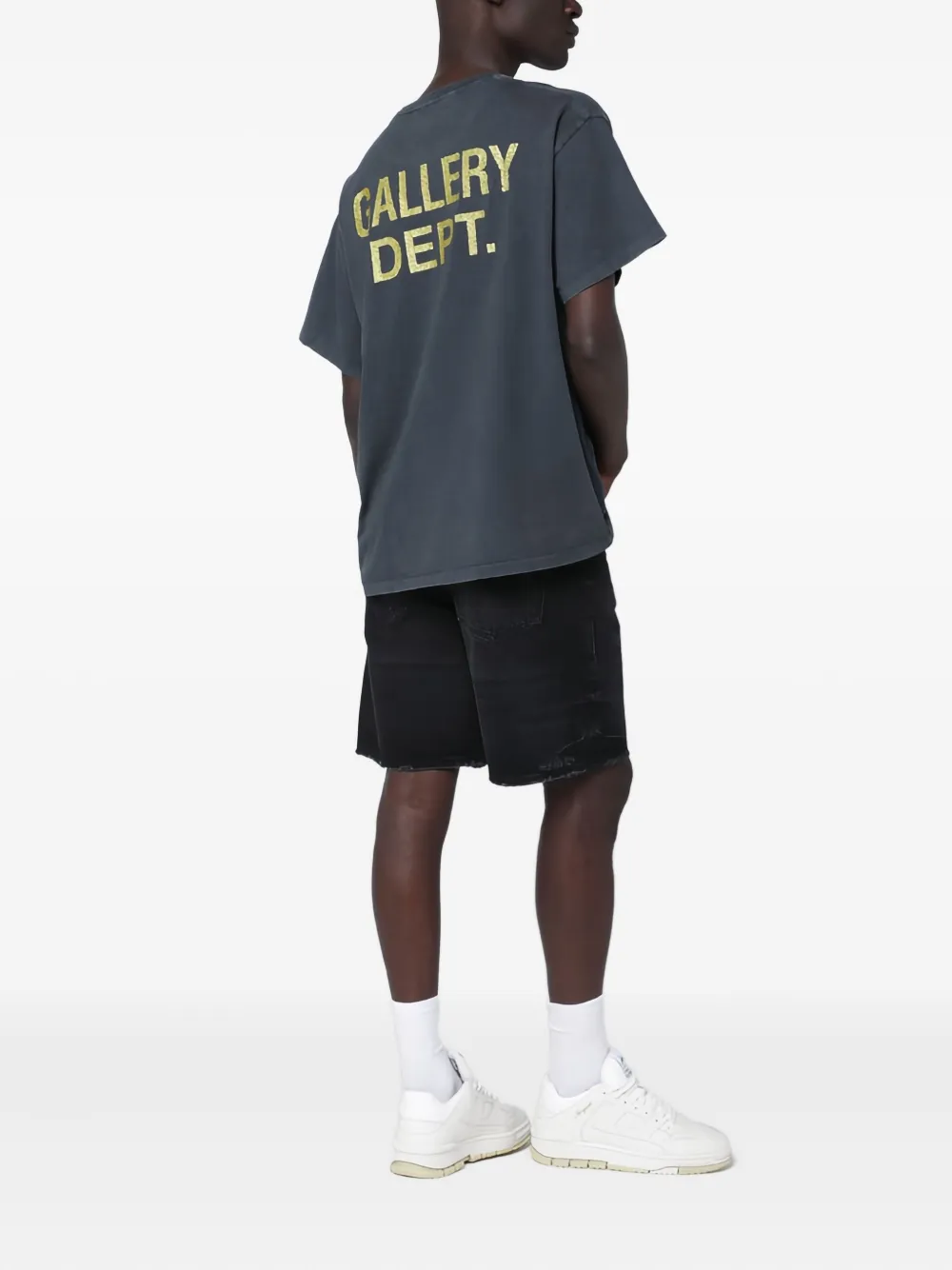 Gallery Dept. Mens Vintage Black Big Reaper Graphic Cotton-jersey T-shirt Xl In Animal Print