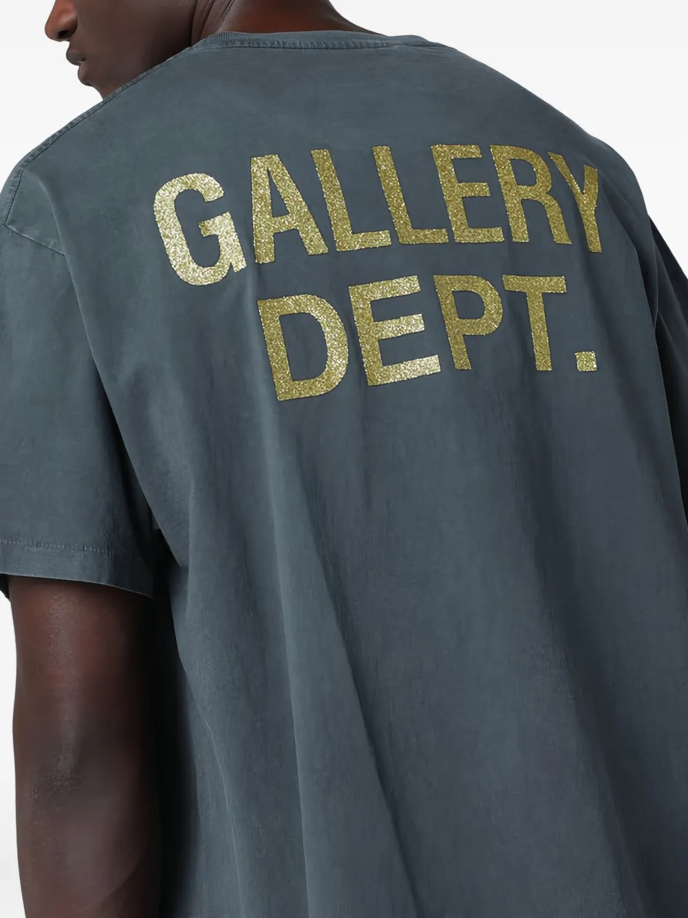 Gallery Dept. The Force Logo-print T-shirt In Black