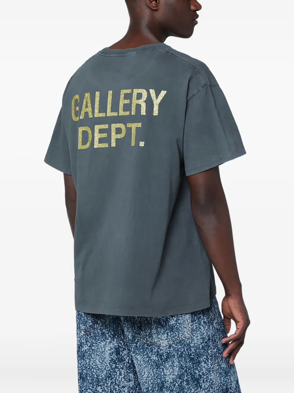 Gallery Dept. The Force Logo-print T-shirt In Black