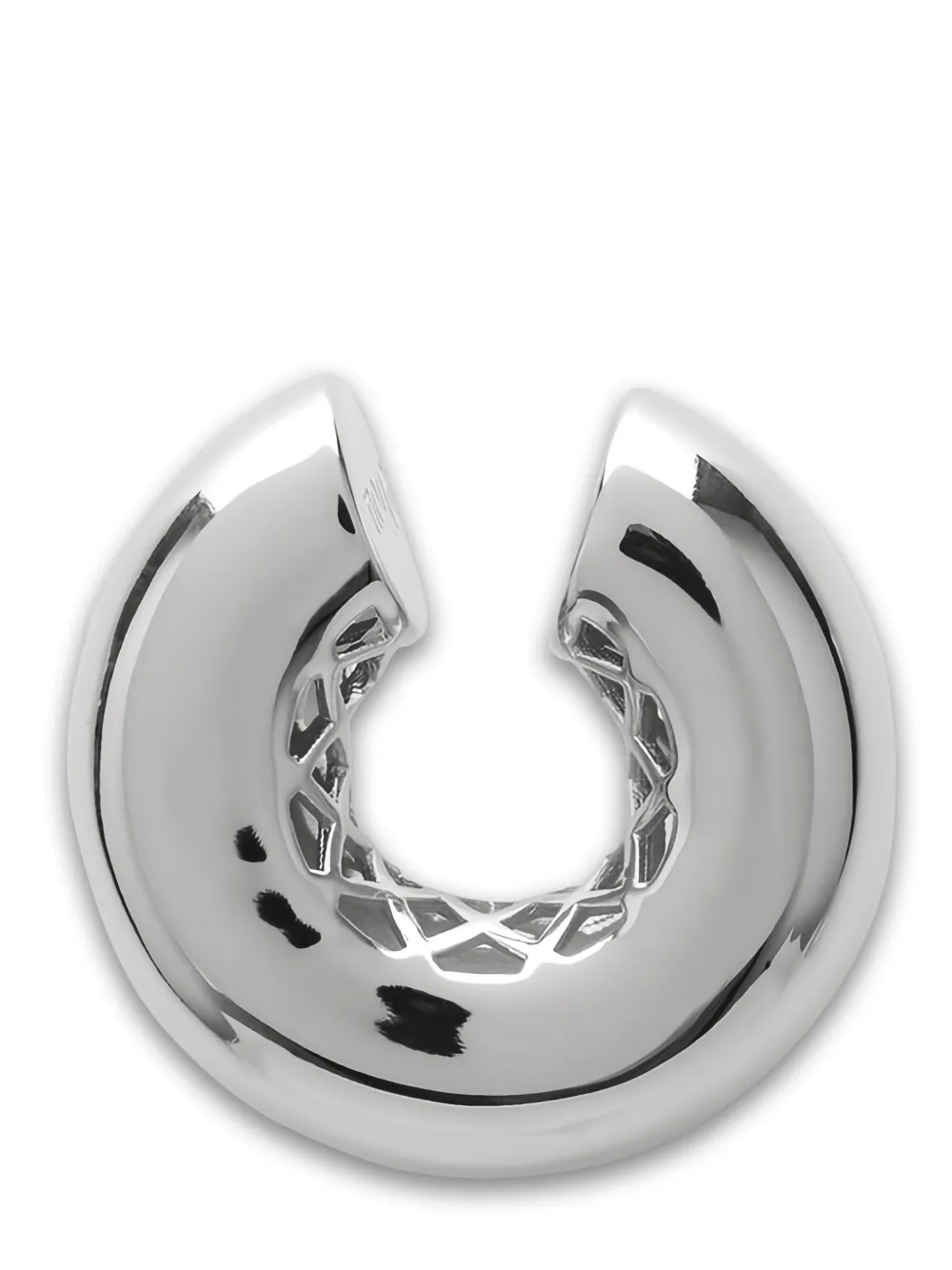  éliou Pleated Ear Cuff - Silver 