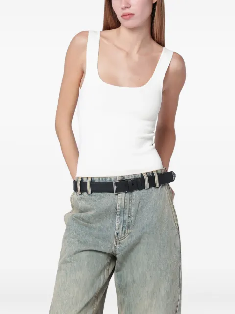 ENTIRE STUDIOS square-neck top