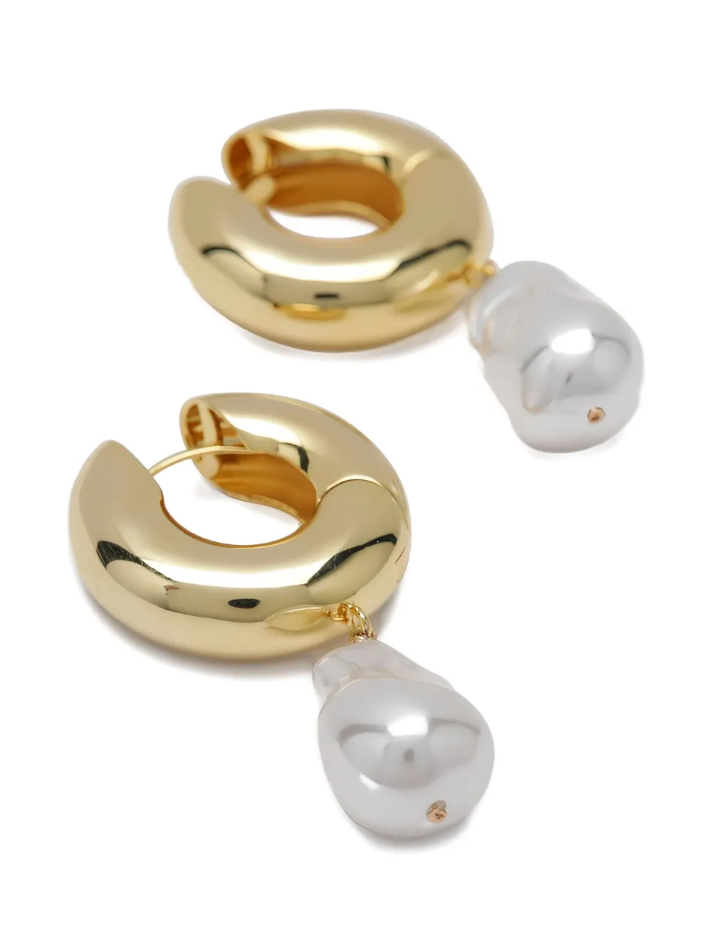 Eliou Pearl Gold Earrings In Gold