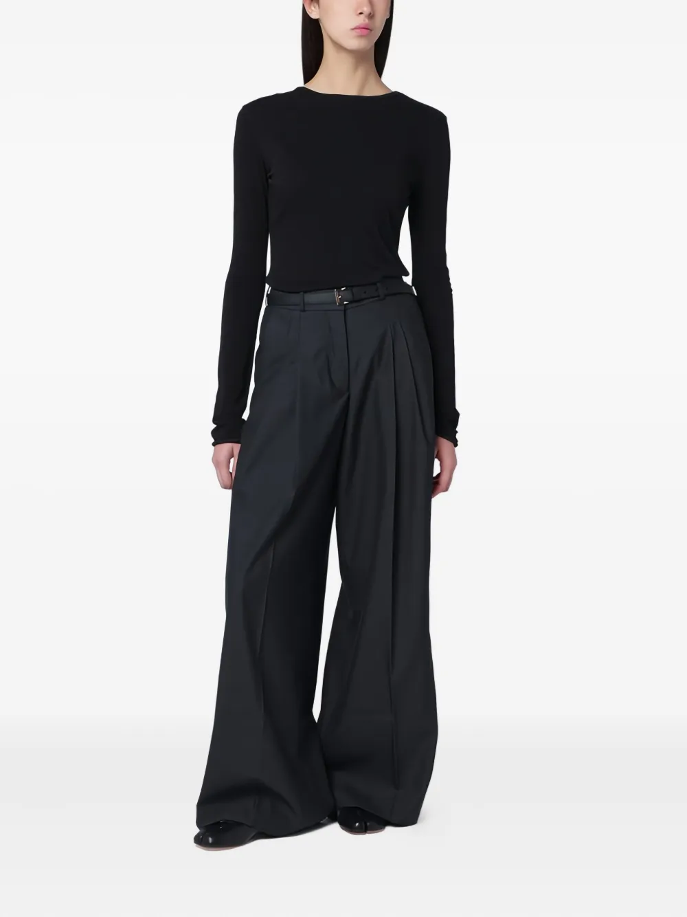 ENTIRE STUDIOS T-shirt met lange mouwen Zwart