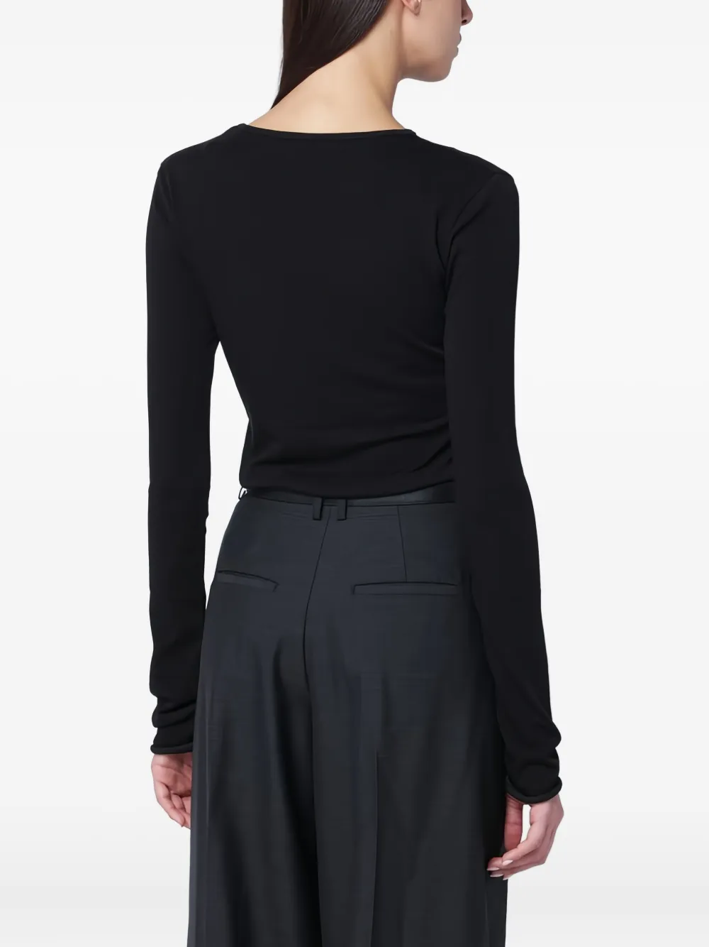 ENTIRE STUDIOS T-shirt met lange mouwen Zwart