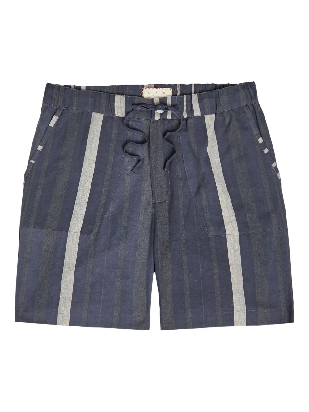 SMR Days Es Cubells striped drawstring shorts | Blue | Image 1