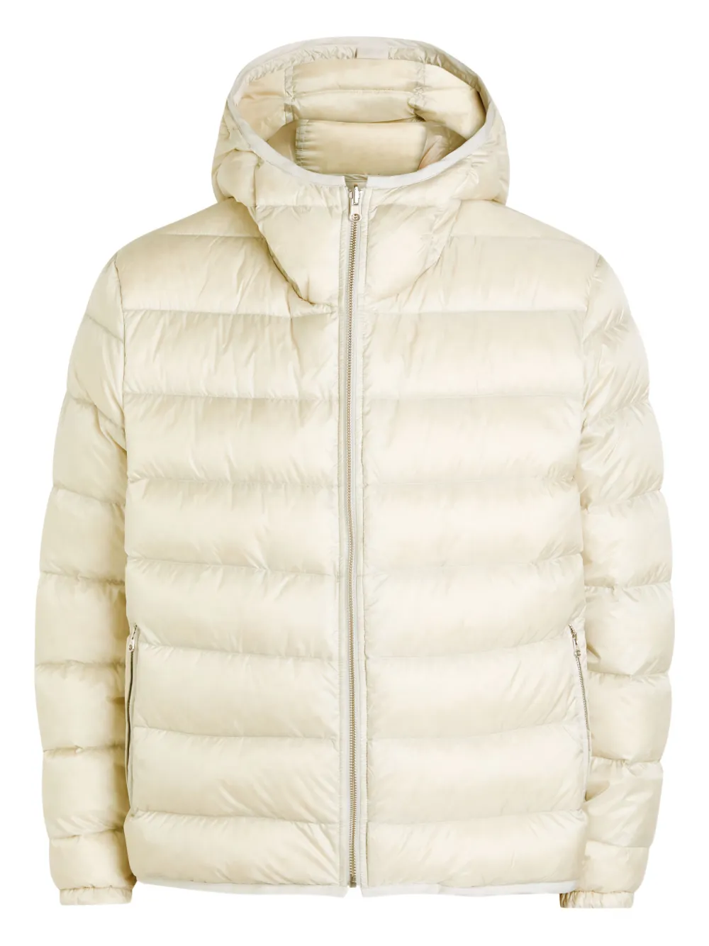Ten C padded hooded jacket - Toni neutri