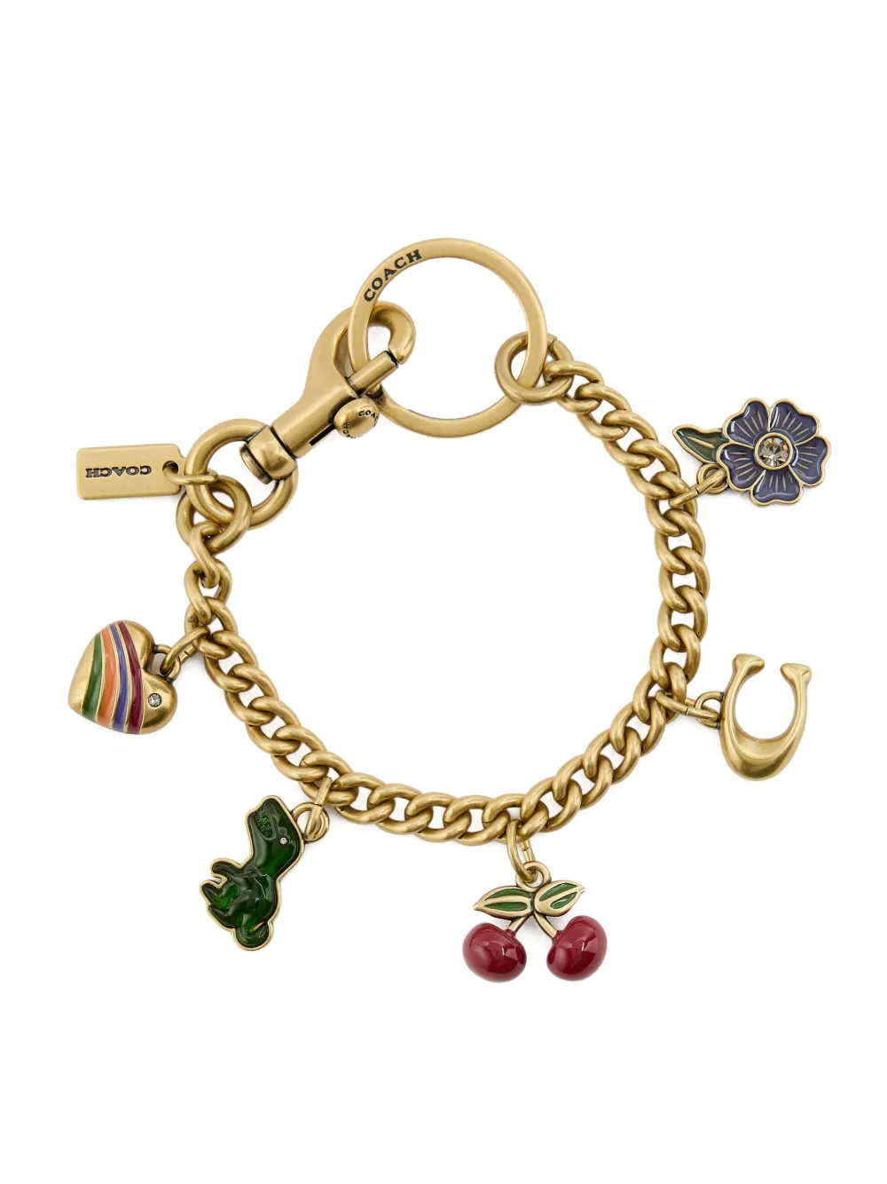 Coach Motif chain bag charm | Image 2