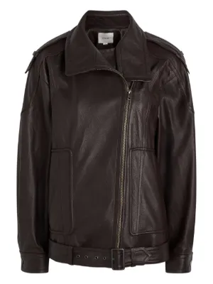 美品 Vince ヴィンス ビンス レザージャケット ライダース 本革レザー Vicci（ビッチ） ライダースジャケット メンズ 50代 革ジャン レザー