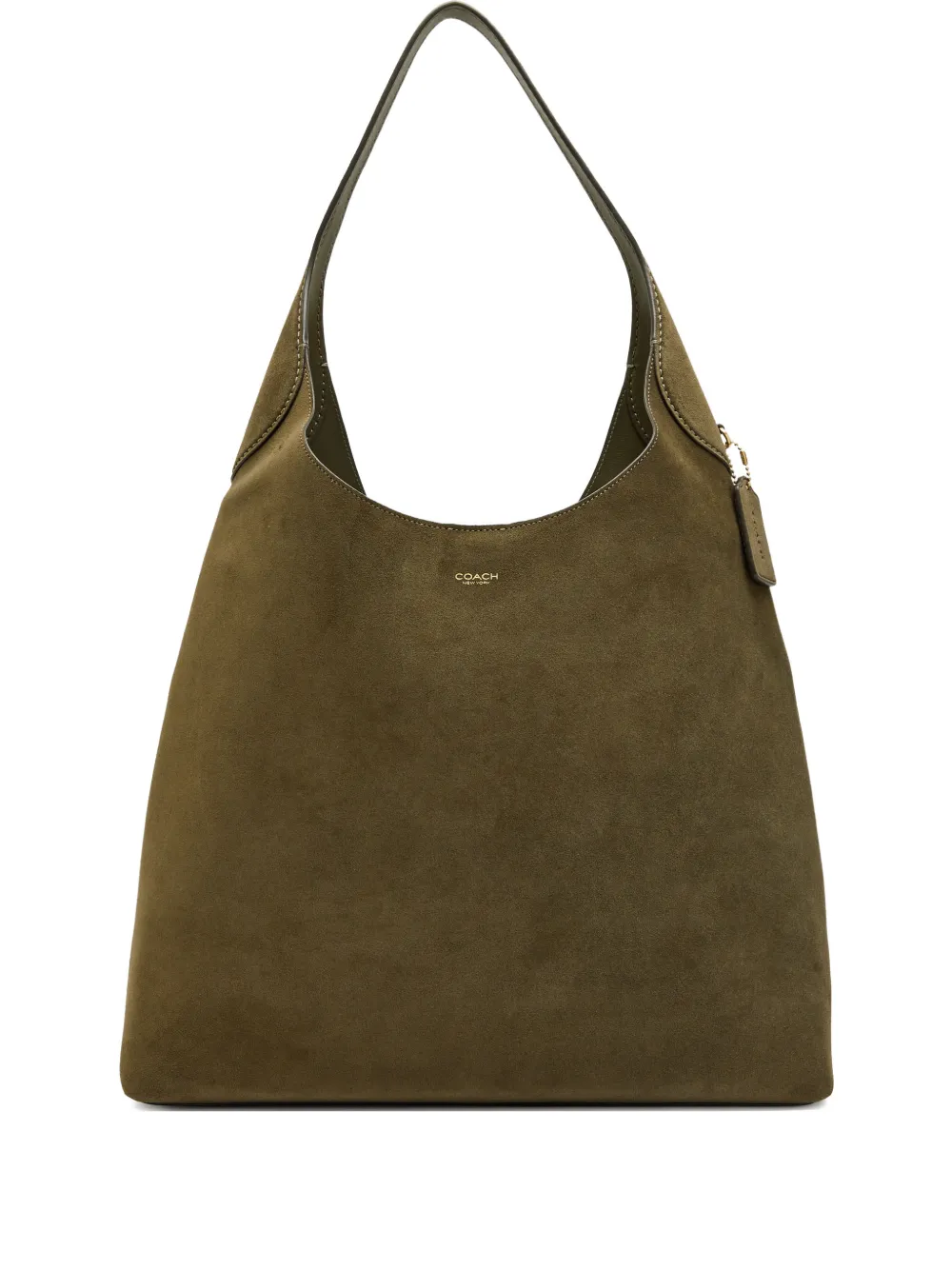 Coach Brooklyn suede shoulder bag - Verde