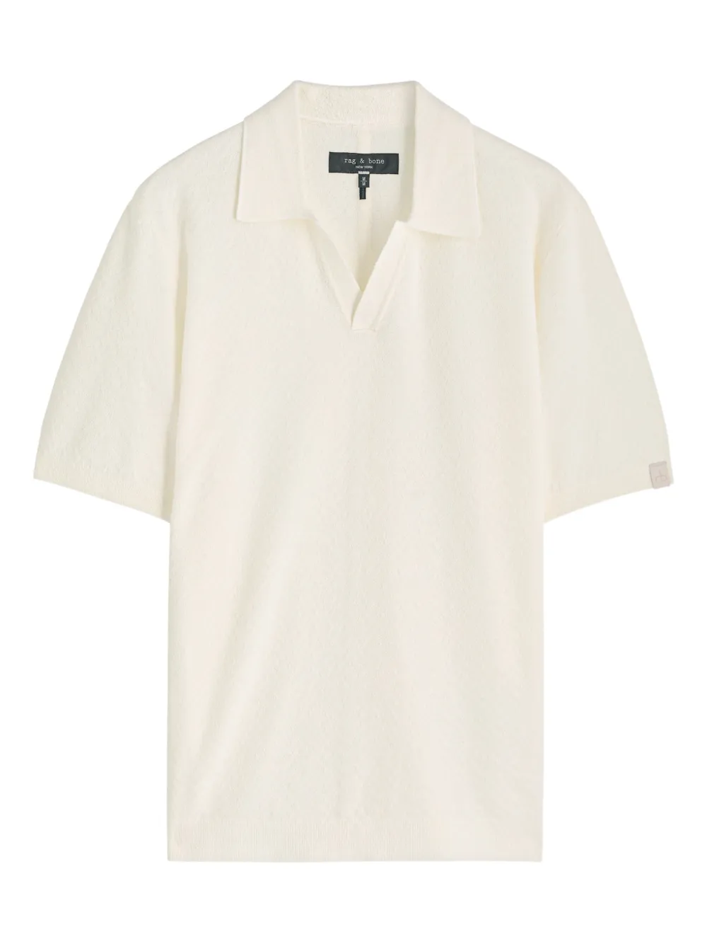 rag & bone Zuma V-neck short-sleeve T-shirt - Toni neutri