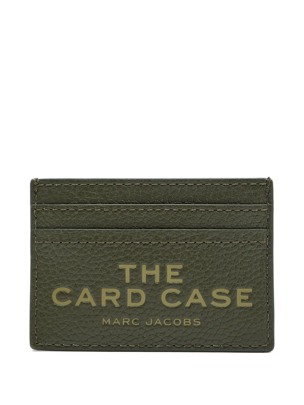 Marc Jacobs embossed card case - Groen