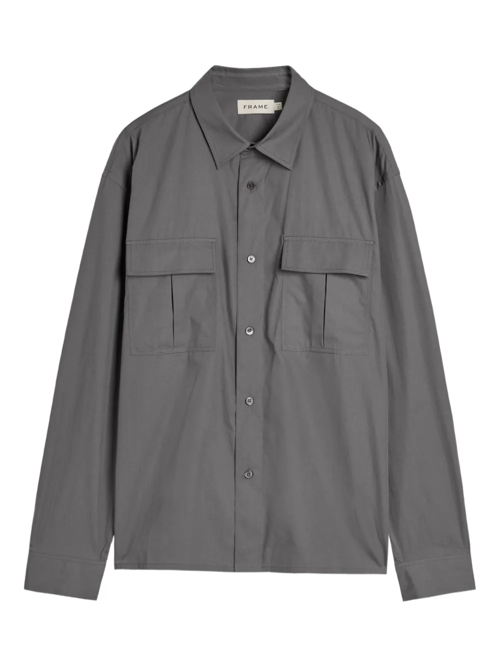 FRAME chest-pocket shirt - Grigio