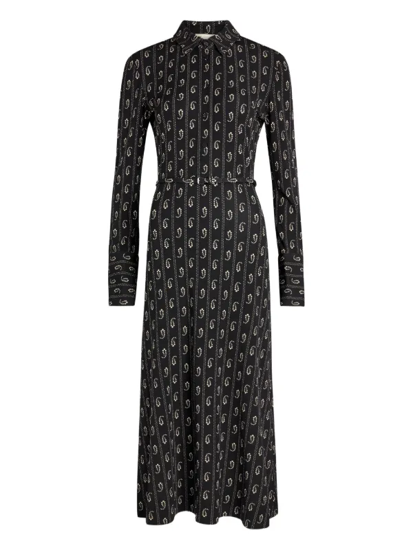 Tory Burch Women's Printed Jersey Shirtdress, size M Tory Burch Women's Printed Jersey Shirtdress, size M
