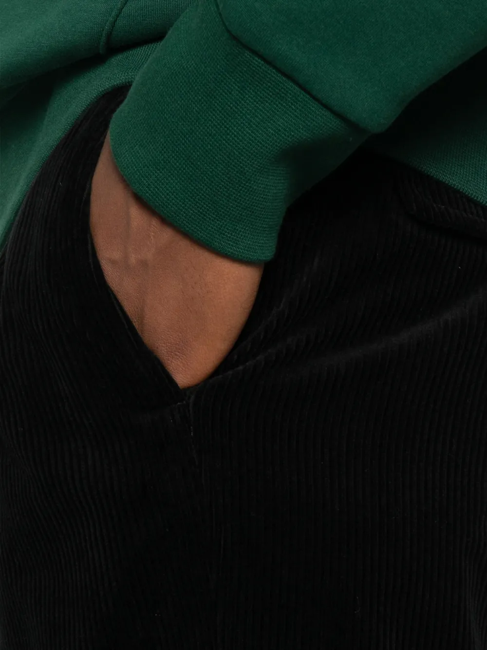 Polo Ralph Lauren The Whitman ribfluwelen broek Zwart