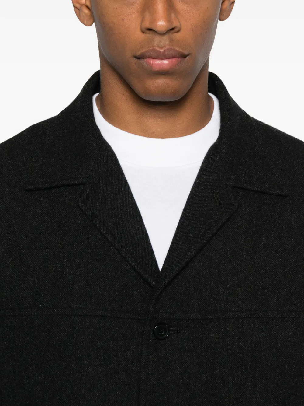 Kaptain Sunshine Pocket-buttoned Jacket In Gray