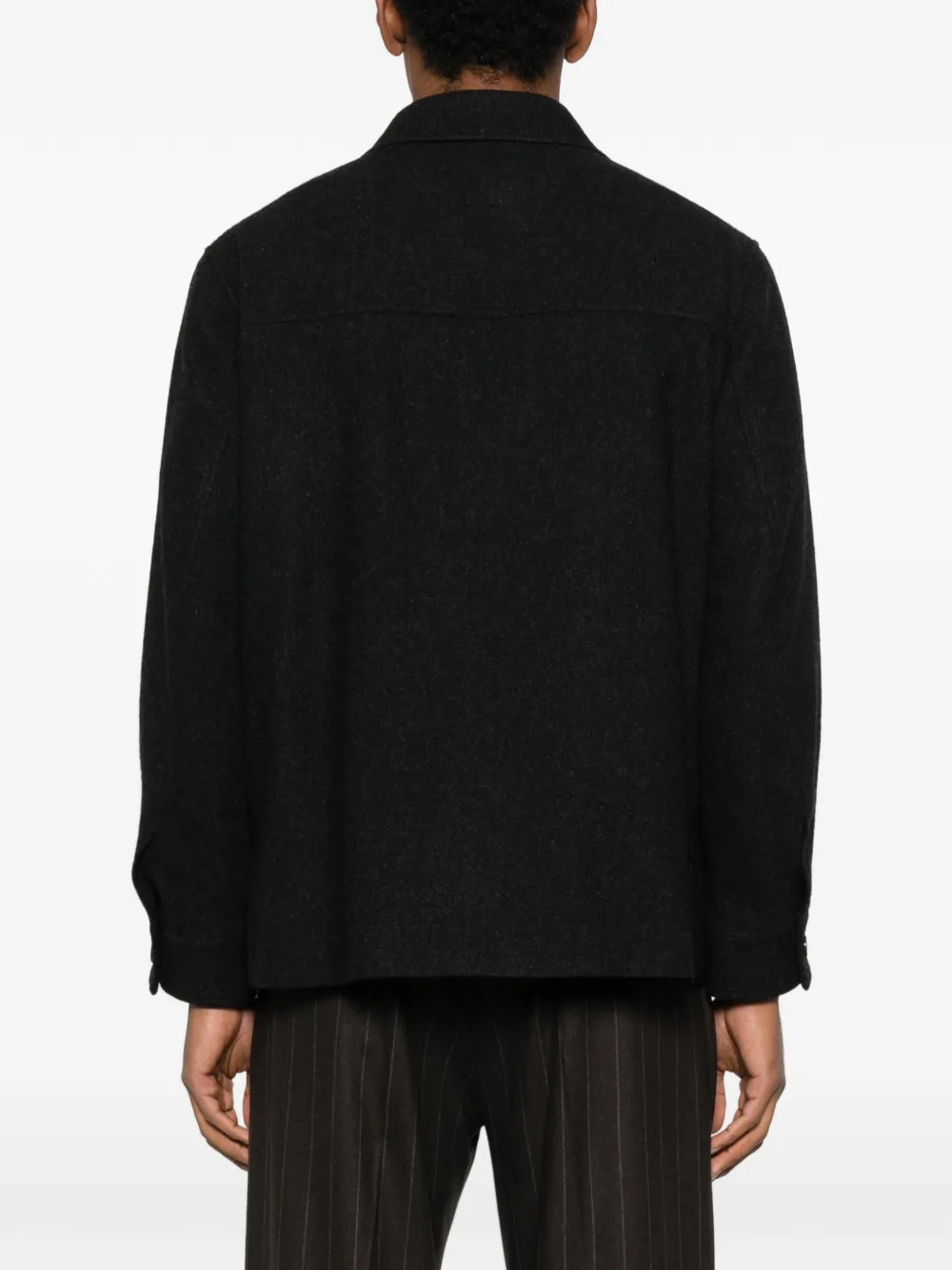 Kaptain Sunshine Pocket-buttoned Jacket In Gray