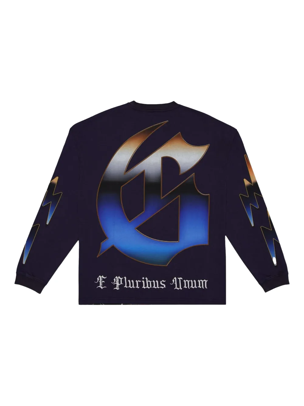 GODSPEED Sputnik LS graphic T-shirt - Blauw