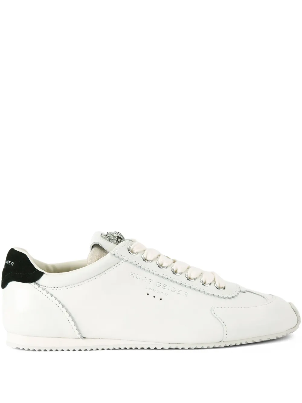 Kurt Geiger Lace-up Fastening Sneakers In White