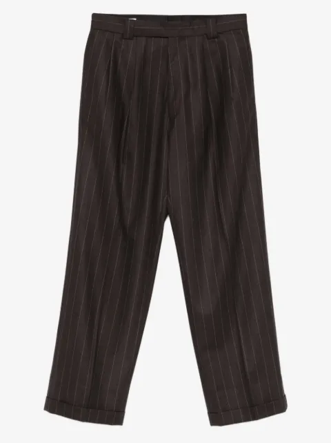 Kaptain Sunshine 2Pleats kritstrecksrandiga byxor