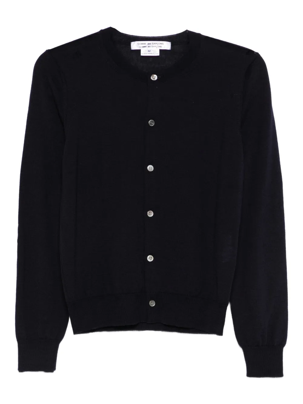 Comme Des Garçons Comme Des Garçons button knitwear - Blu