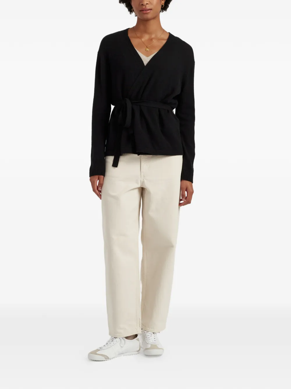 Wrap-Style Cardigan