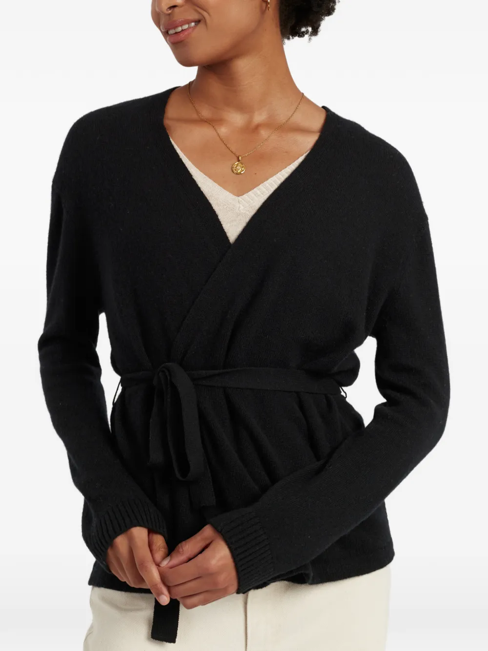 Wrap-Style Cardigan