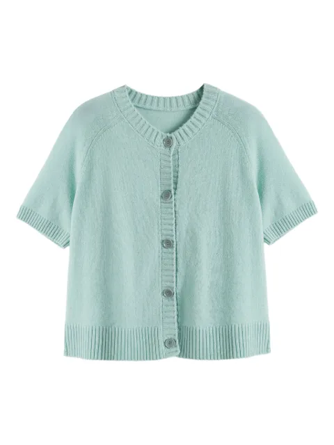 Chinti & Parker button-up short-sleeve cardigan