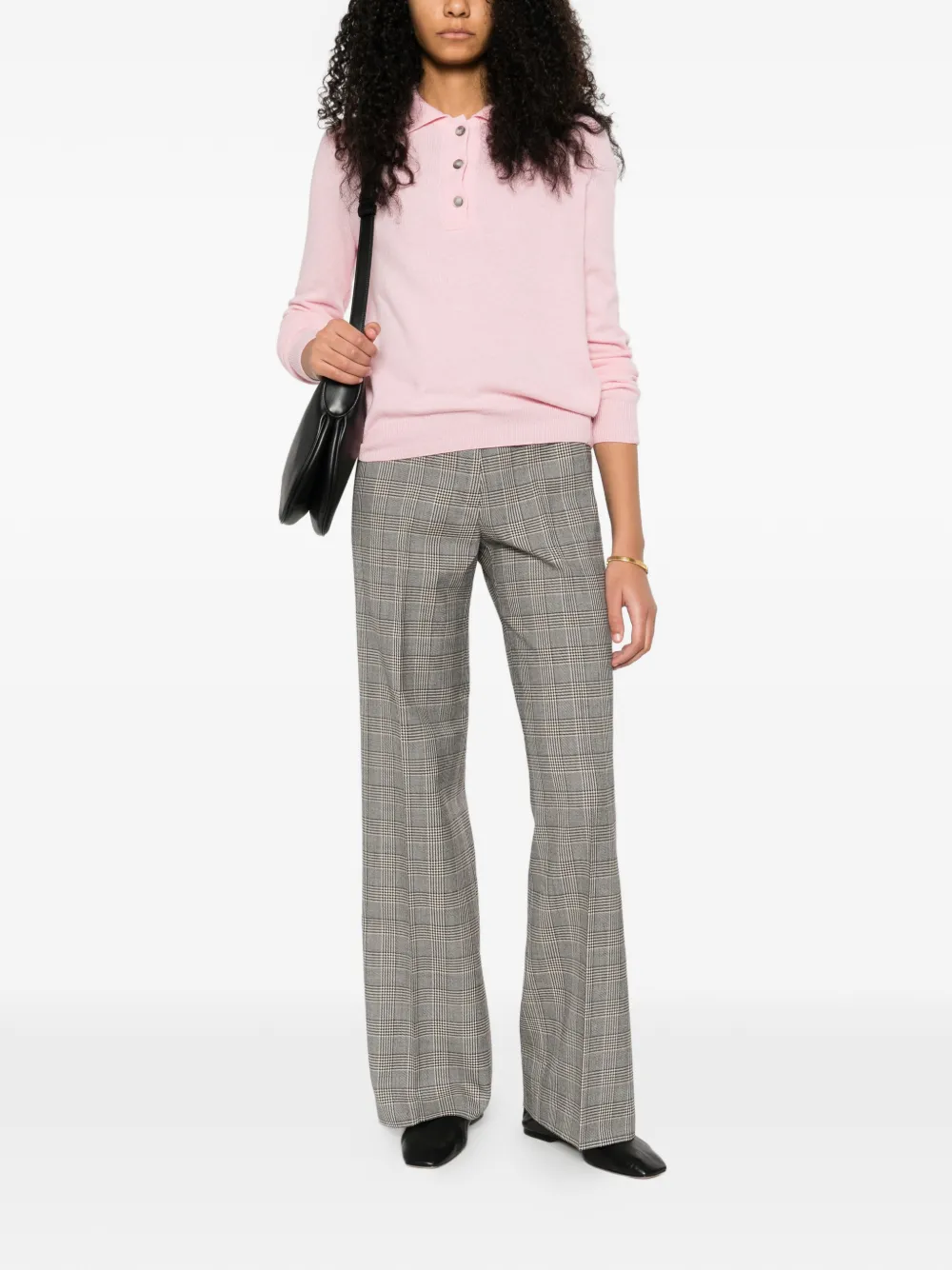 A.M.G. checked-pattern pleated trousers | Slacks | Image 2