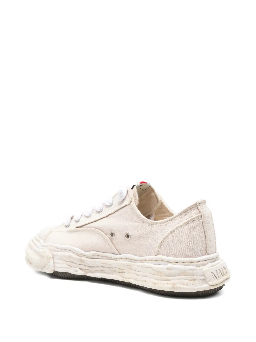 Miharayasuhiro Peterson23 Distressed Sneakers In Neutral