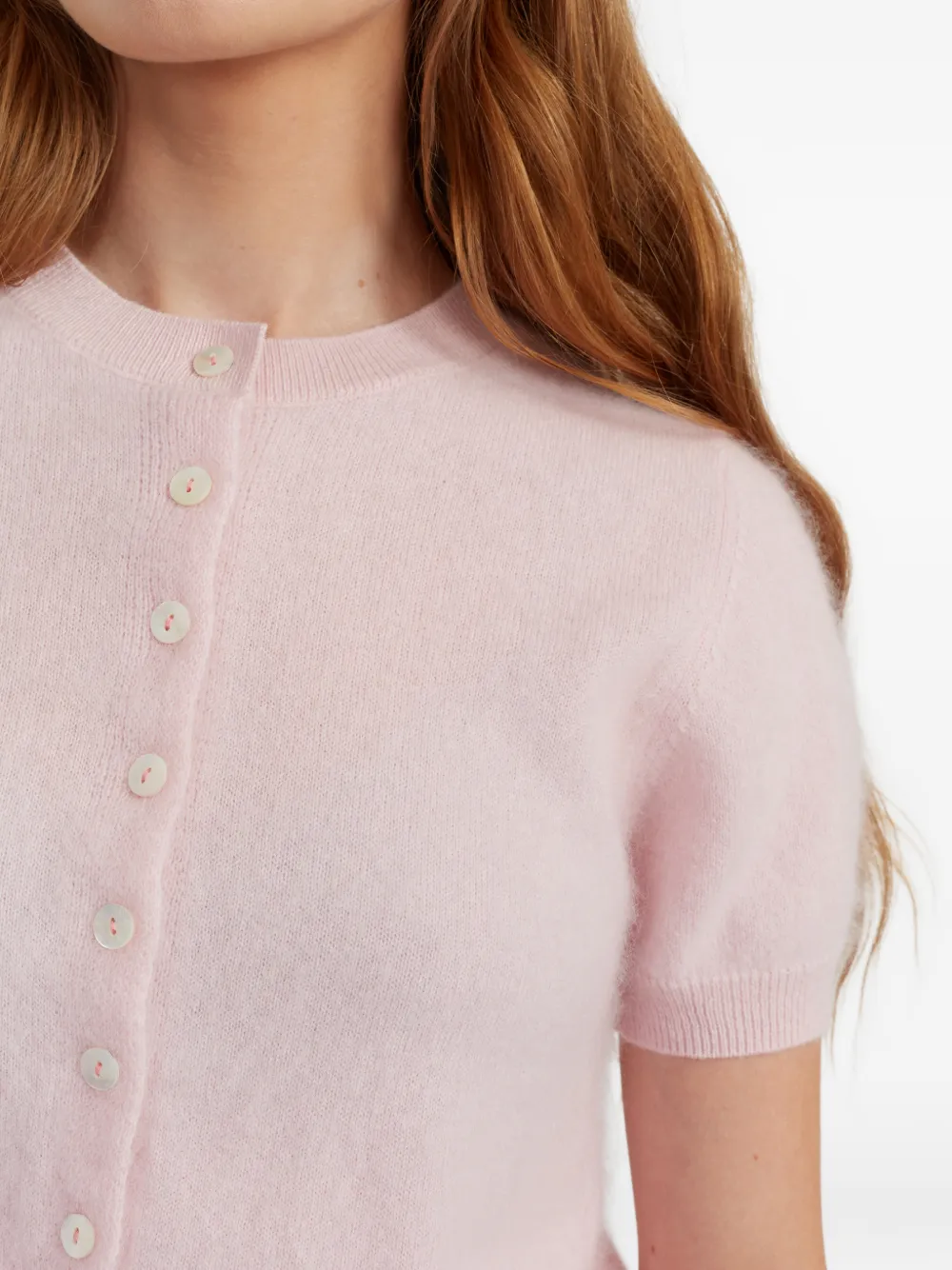 Chinti & Parker Vest met korte mouwen Roze