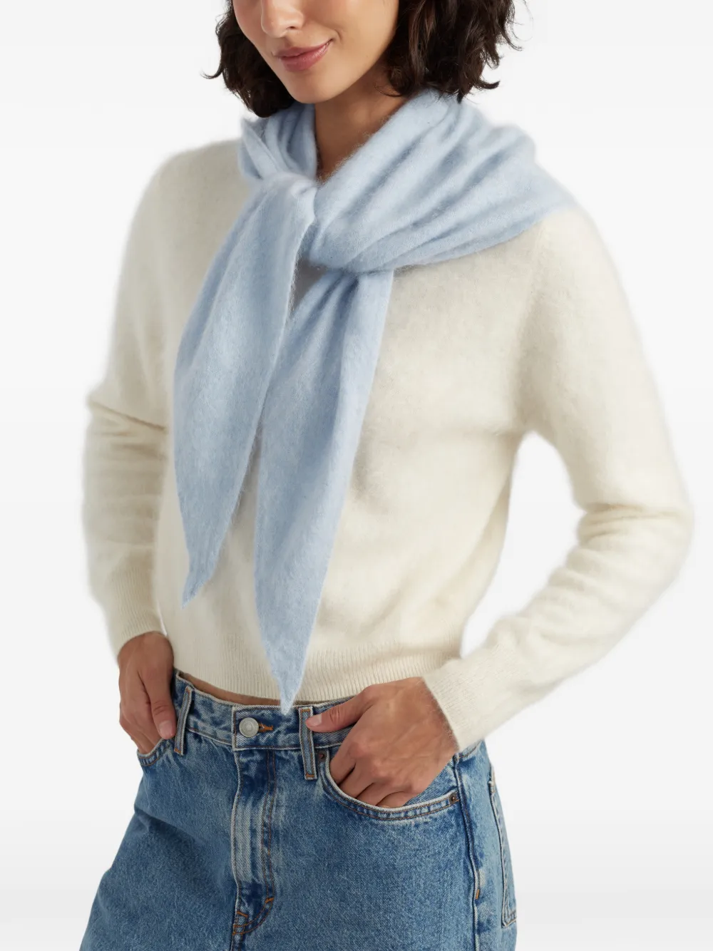 Chinti & Parker triangle bandana - Blauw