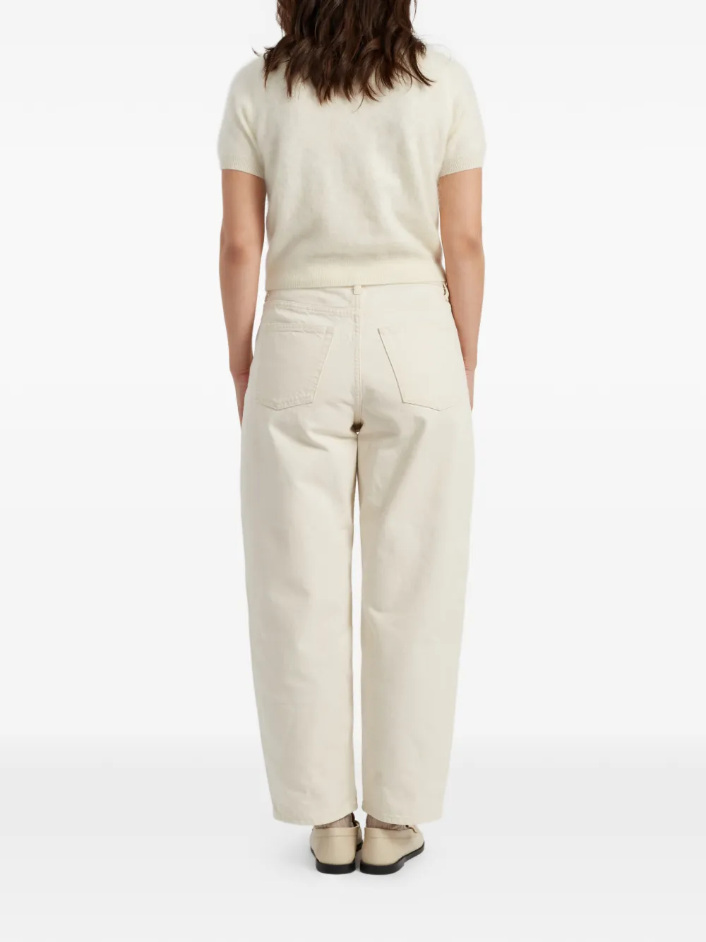  Chinti & Parker Brushed-finish Button-fastening Cardigan - Neutrals 