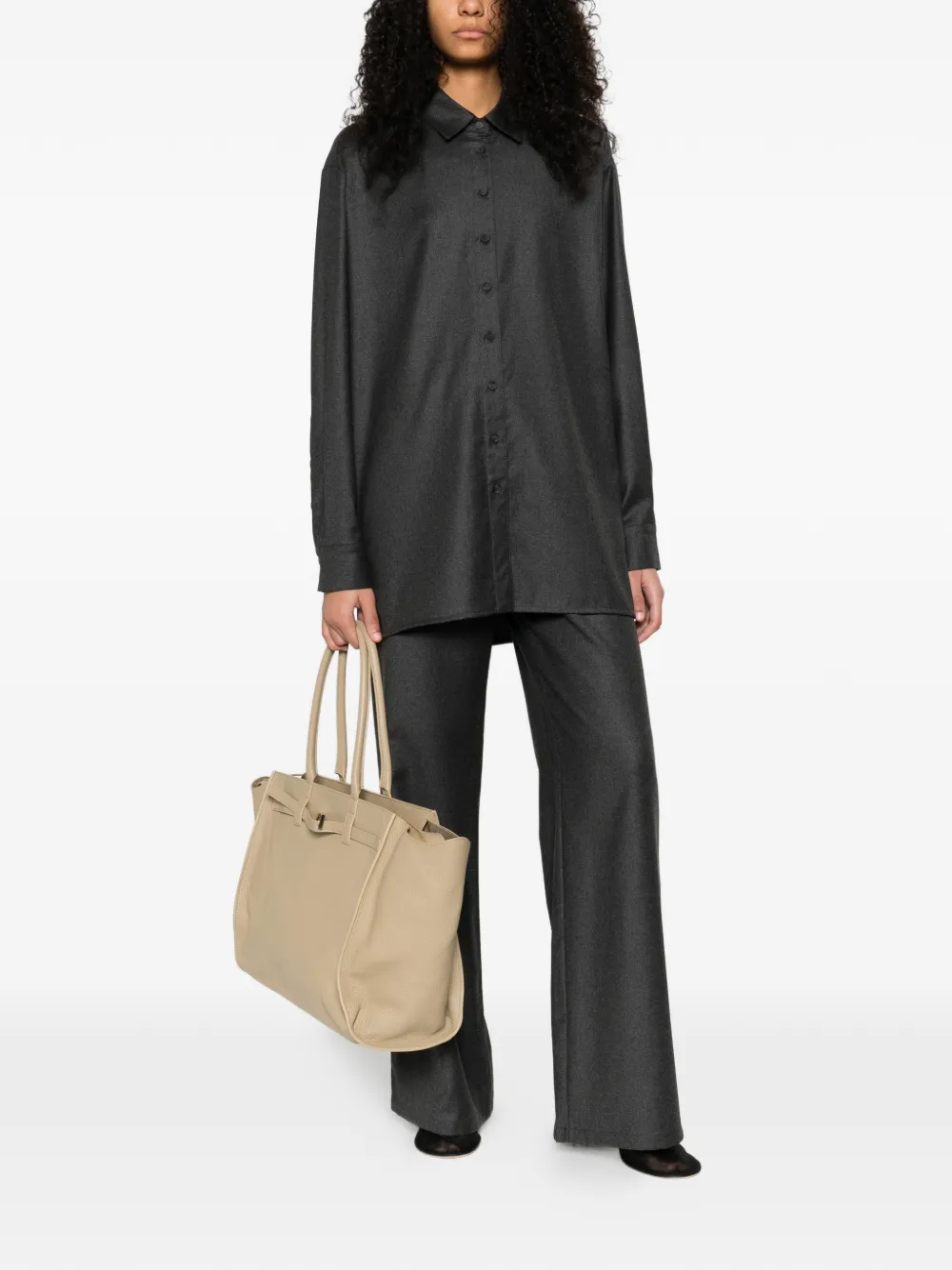 A.M.G. elastic-waist wool trousers | Slacks | Image 2