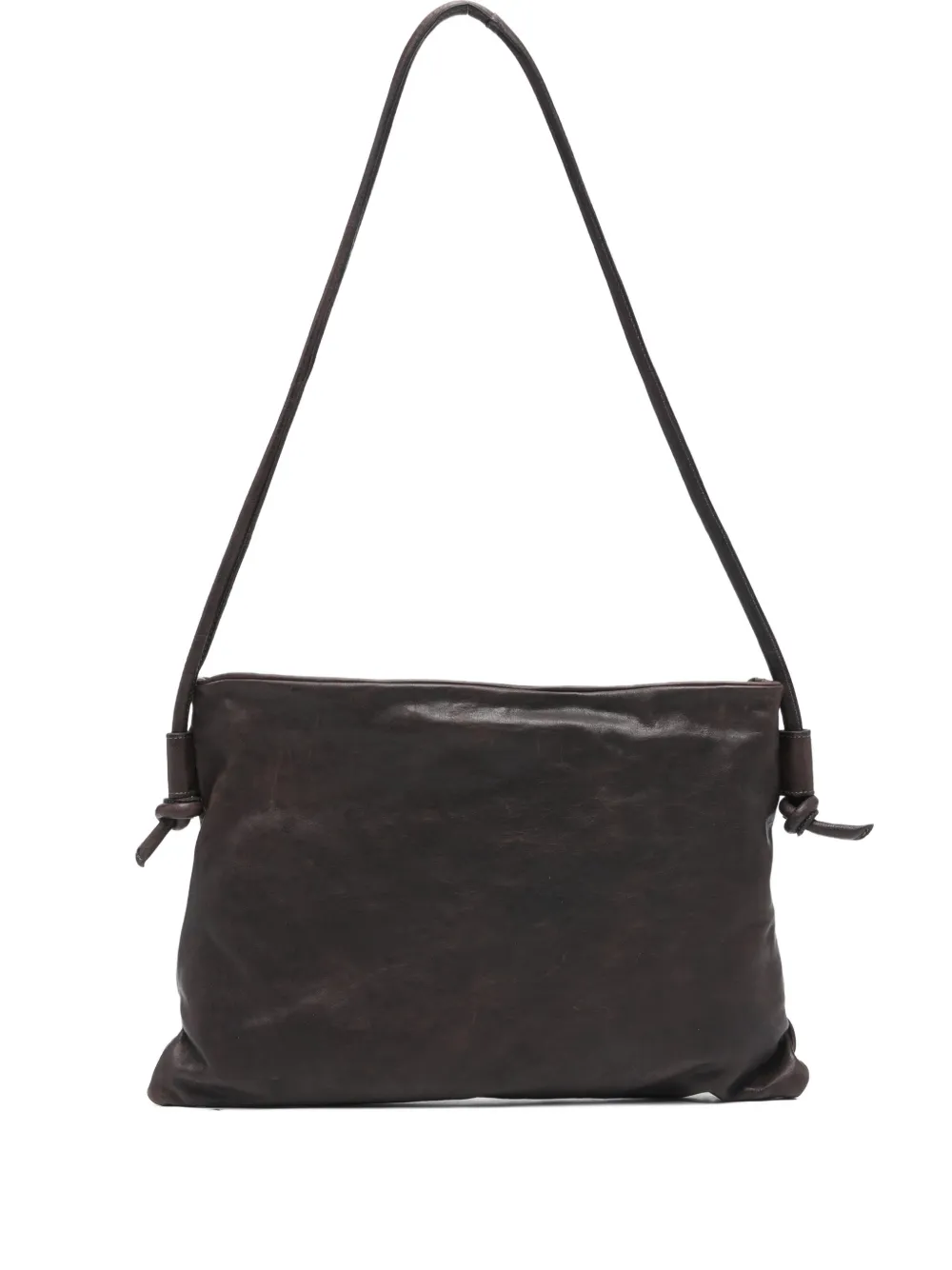 Sommet Frida Leather Shoulder Bag In Brown
