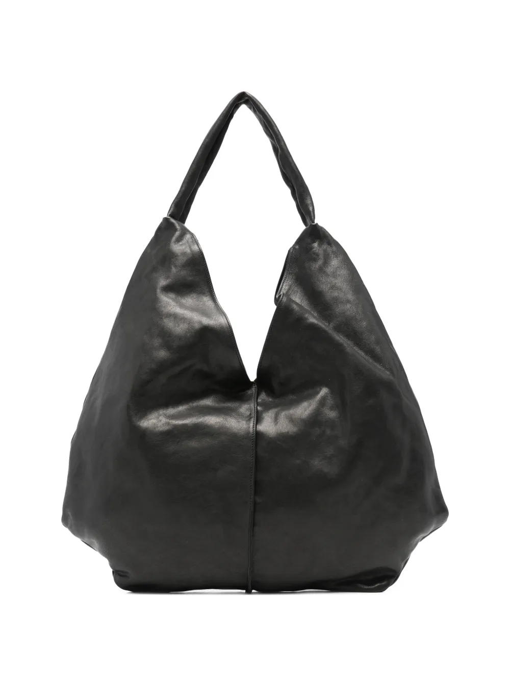 Sommet Mimi Leather Shoulder Bag In Black