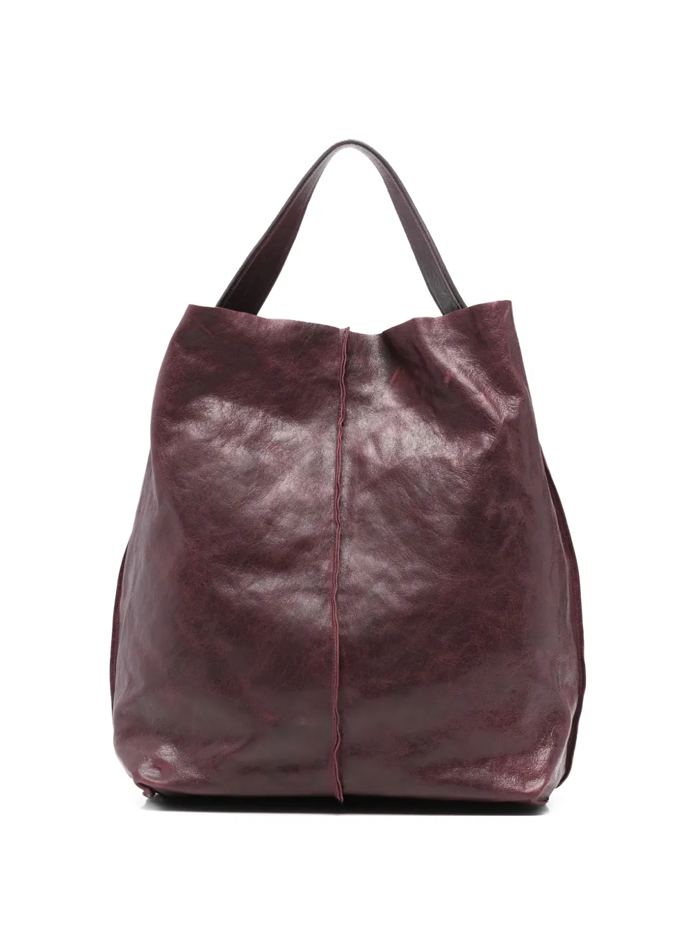 SOMMET Sahara leather shoulder bag - Rosso