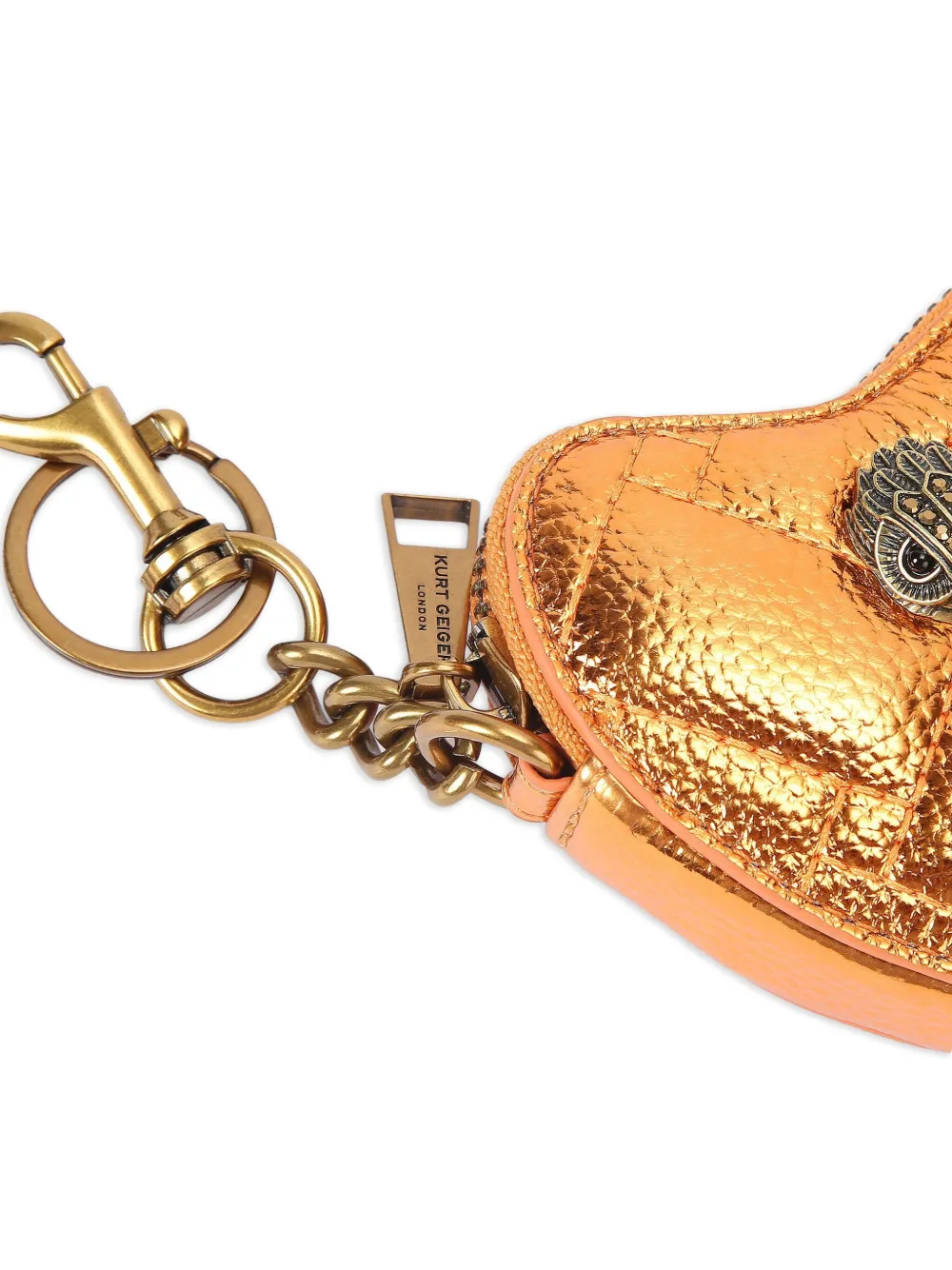 Kurt Geiger London Gewatteerde portemonnee Oranje