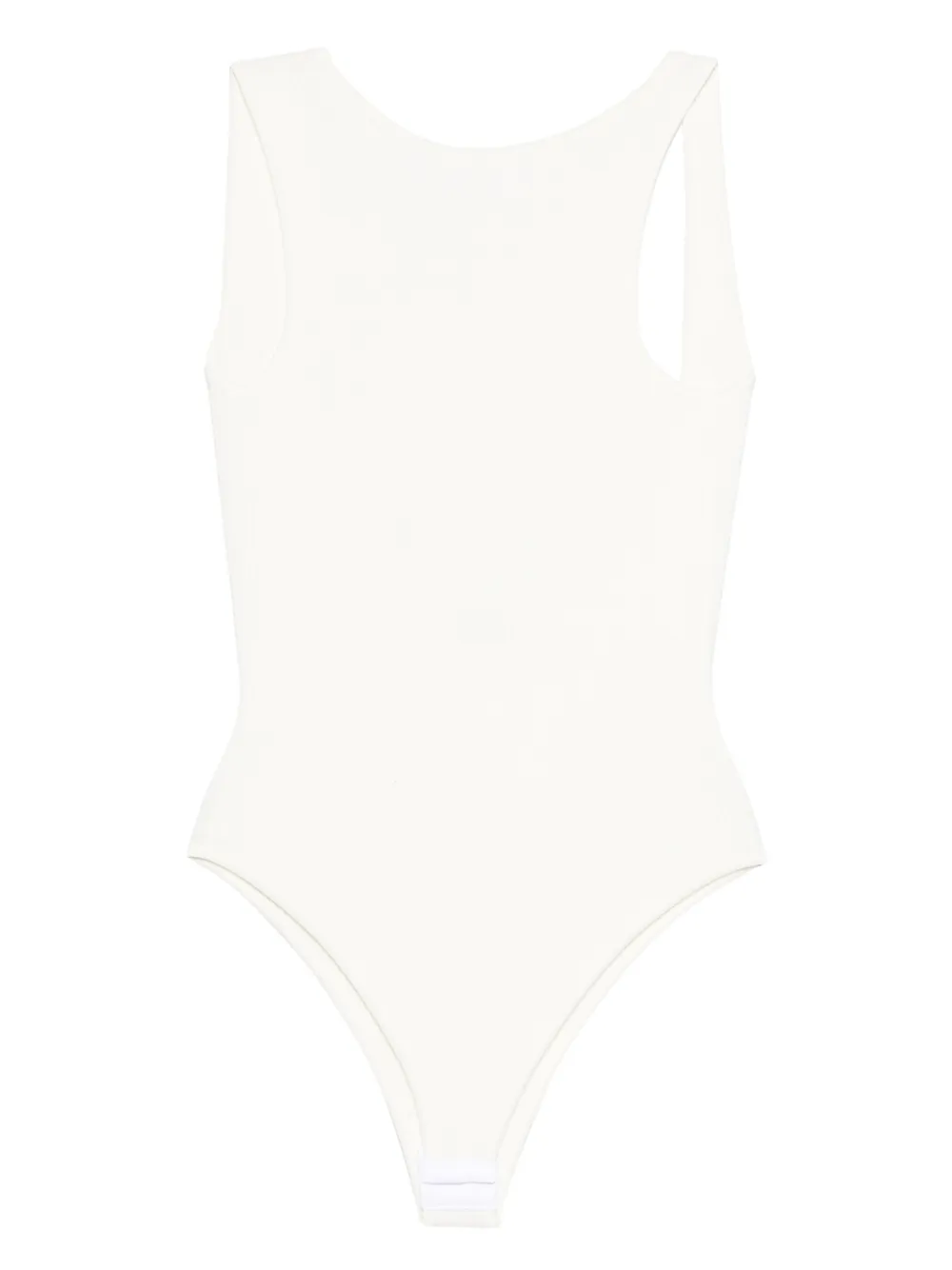 A.M.G. racerback bodysuit - Bianco